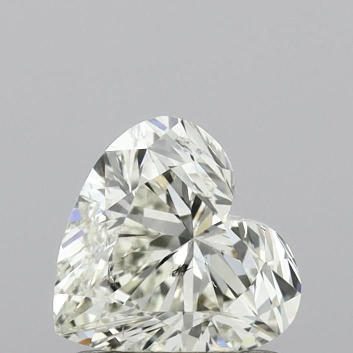 1.00ct J SI1 Rare Carat Ideal Cut Heart Diamond