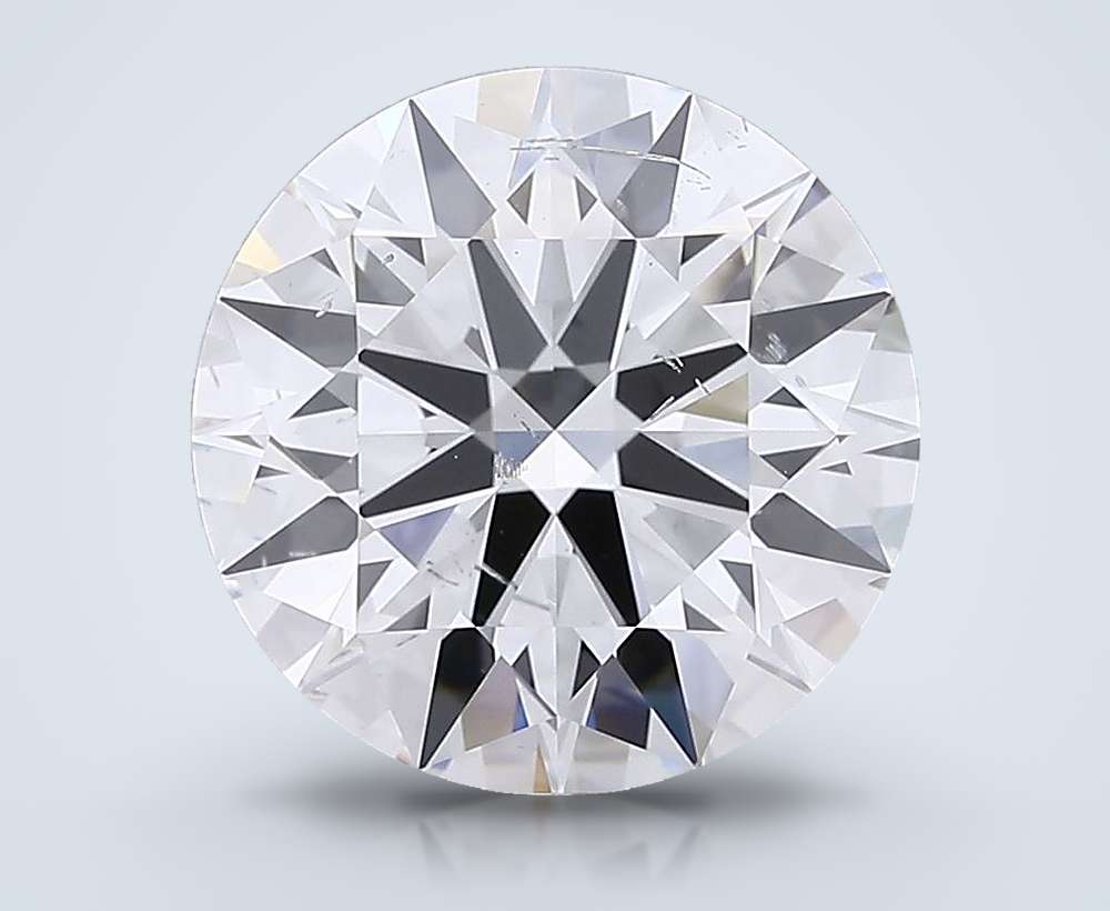 3.67 Carat Round Lab Diamond