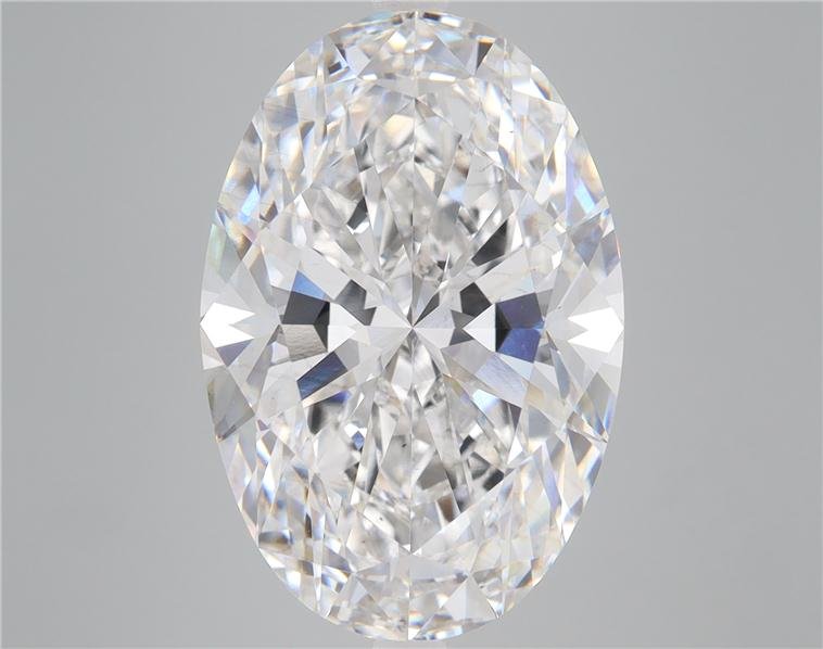 10.47ct F VS2 Rare Carat Ideal Cut Oval Lab Grown Diamond