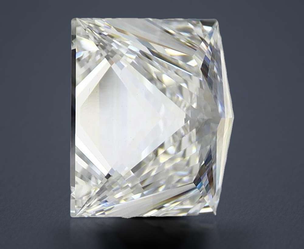 3.92 Carat Princess Lab Diamond
