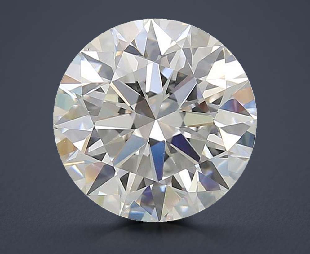 4.00 Carat Round Lab Diamond
