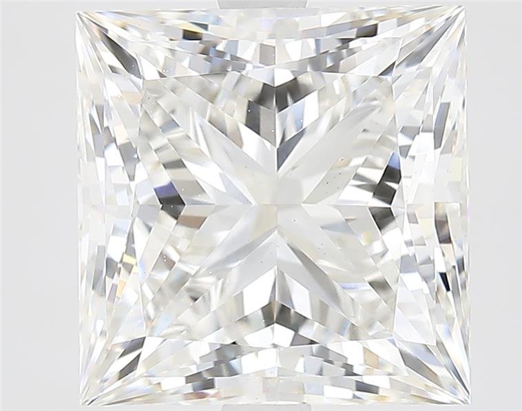 5.56ct G VS1 Rare Carat Ideal Cut Princess Lab Grown Diamond