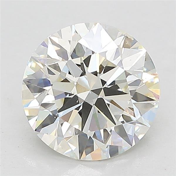 2.01ct I VS2 Rare Carat Ideal Cut Round Lab Grown Diamond