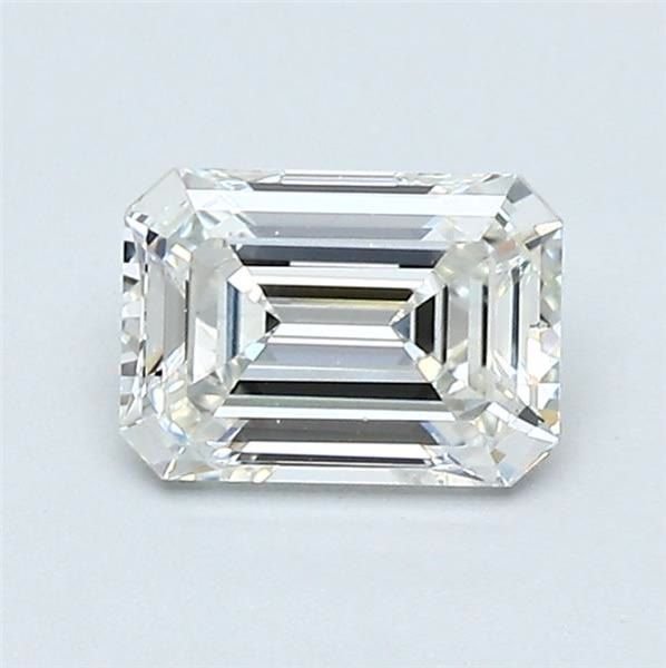 0.78ct H VVS2 Excellent Cut Emerald Diamond