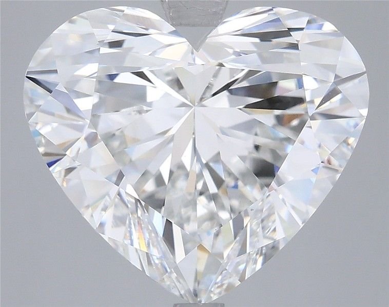 7.04ct E VS1 Rare Carat Ideal Cut Heart Lab Grown Diamond
