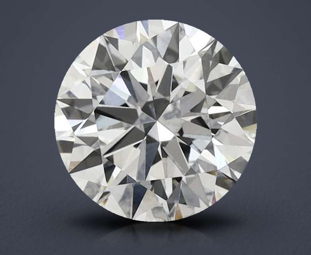 1.37 Carat Round Lab Diamond