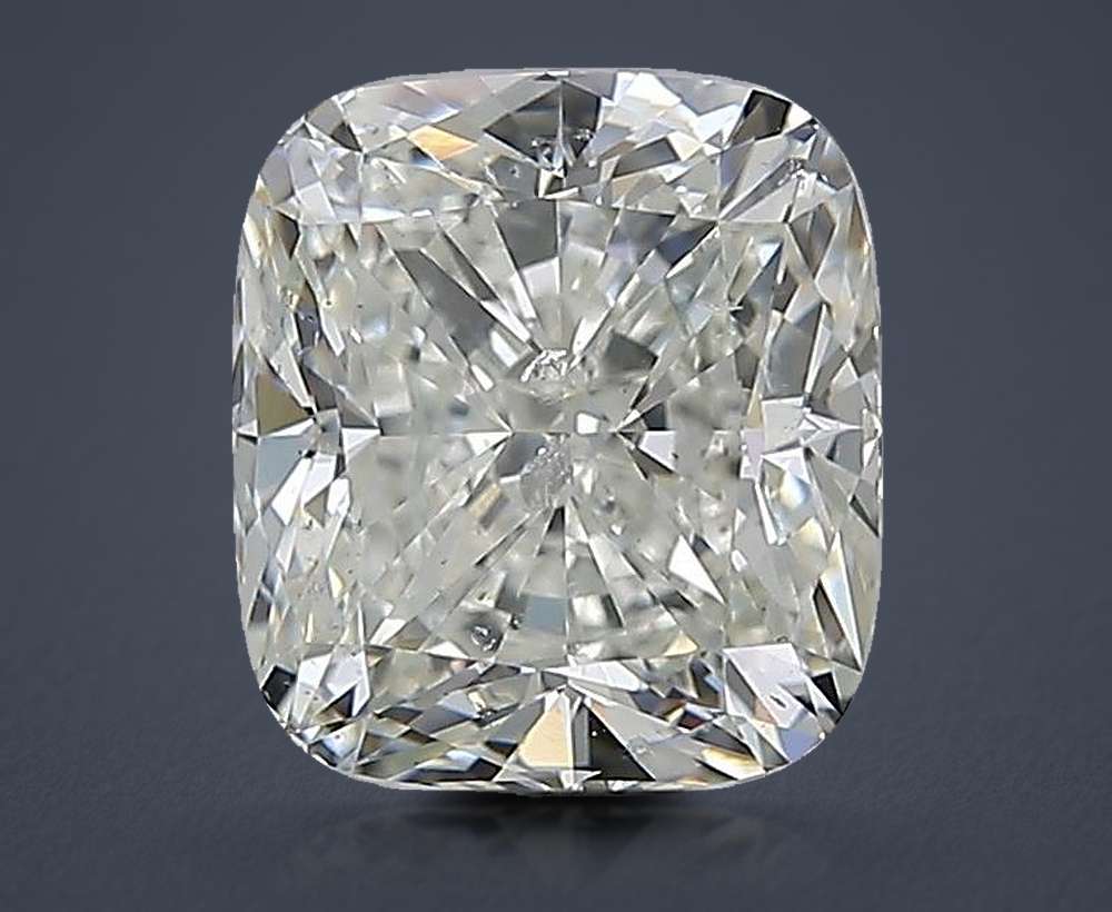 2.50 Carat Cushion Natural Diamond
