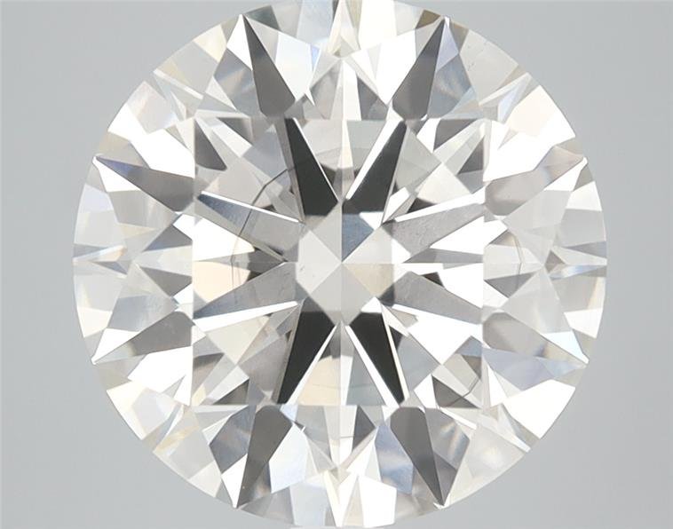 4.56ct I SI1 Rare Carat Ideal Cut Round Lab Grown Diamond