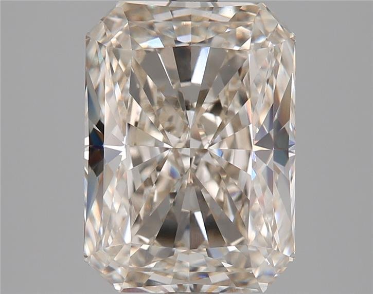 3.67ct J VVS2 Rare Carat Ideal Cut Radiant Lab Grown Diamond