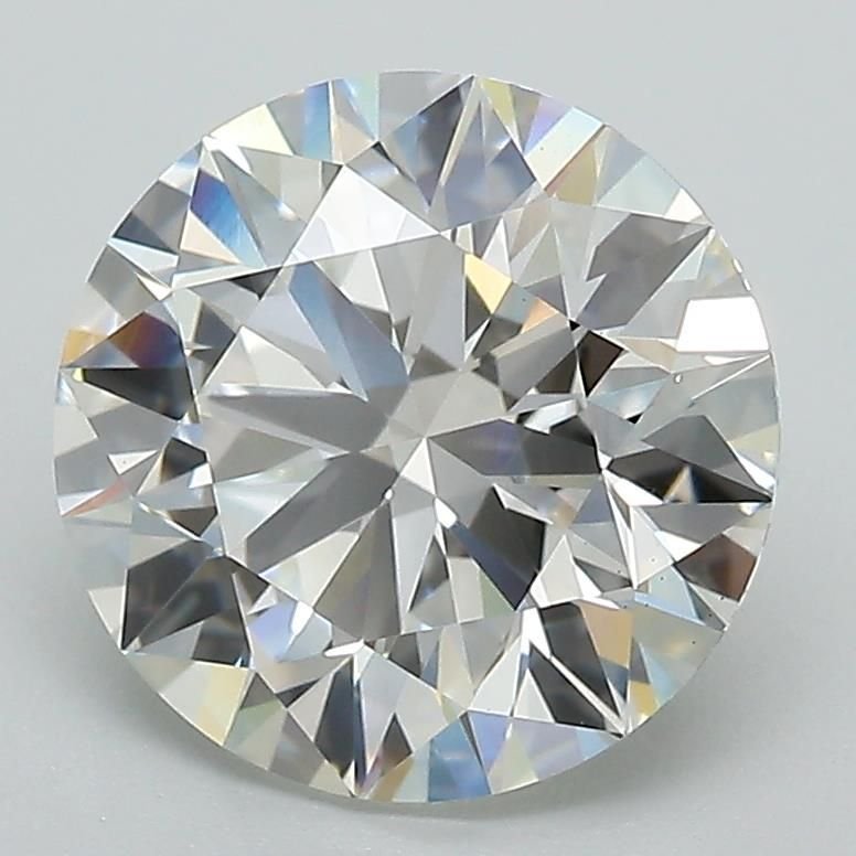 3.08ct G VS1 Rare Carat Ideal Cut Round Lab Grown Diamond