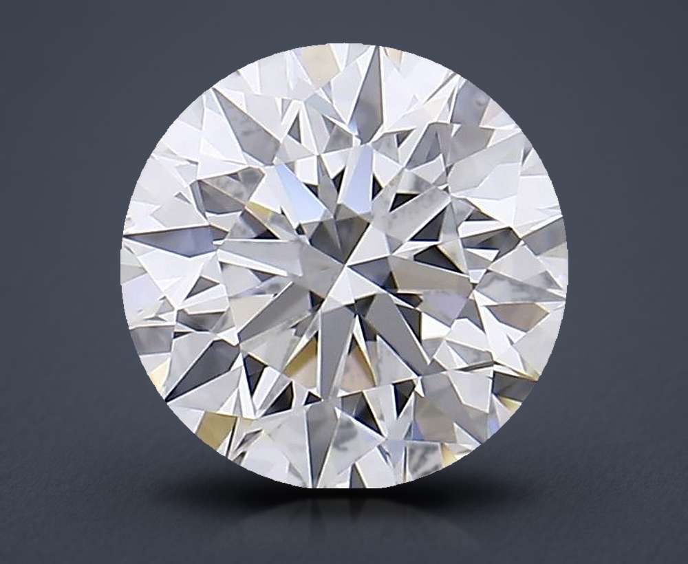 1.37 Carat Round Lab Diamond