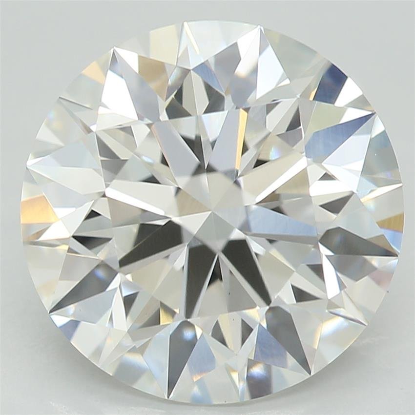 3.54ct E VVS2 Excellent Cut Round Lab Grown Diamond