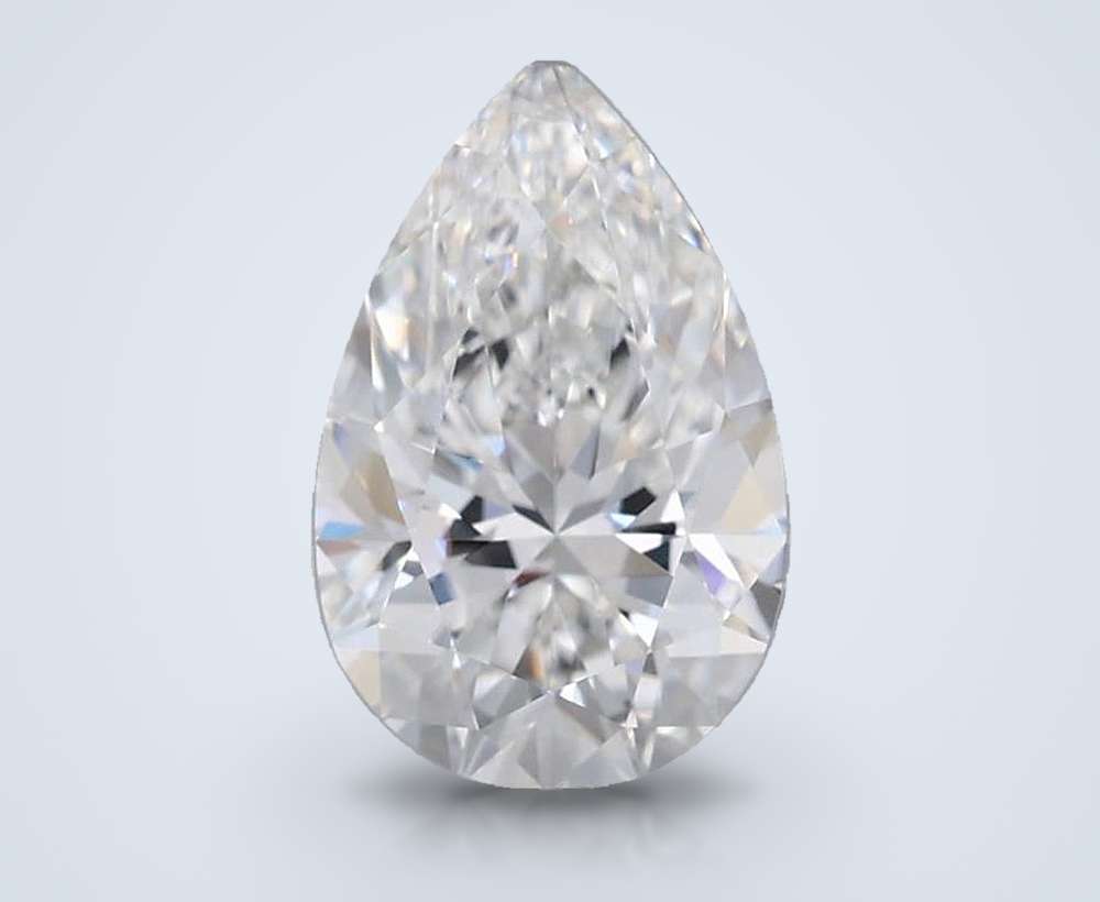 1.28 Carat Pear Lab Diamond