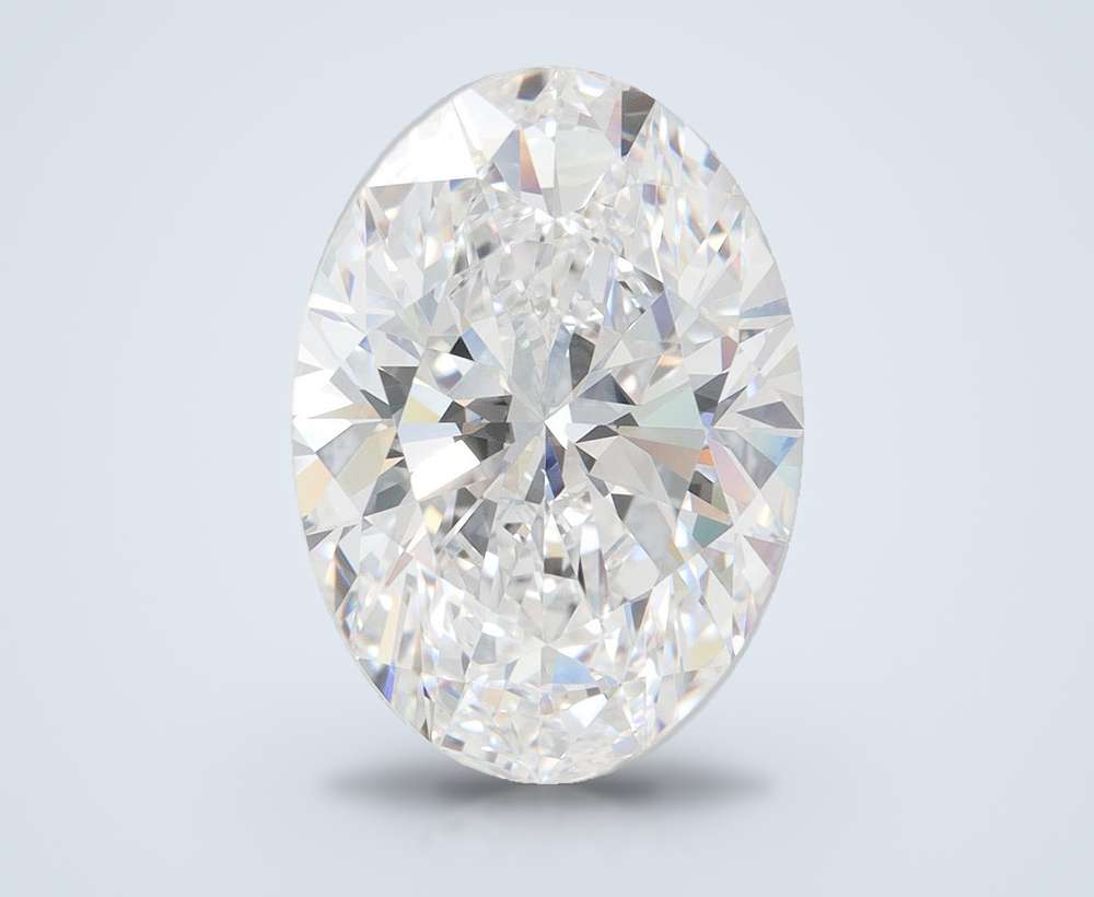 6.24 Carat Oval Lab Diamond