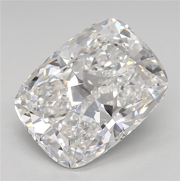 3.52ct F VS1 Rare Carat Ideal Cut Cushion Lab Grown Diamond