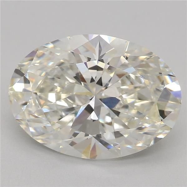 2.52ct H VS1 Rare Carat Ideal Cut Oval Lab Grown Diamond
