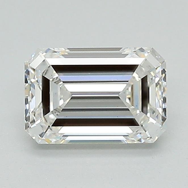 1.09ct F VS1 Excellent Cut Emerald Lab Grown Diamond