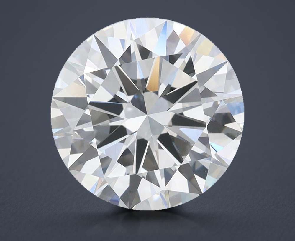 4.08 Carat Round Lab Diamond