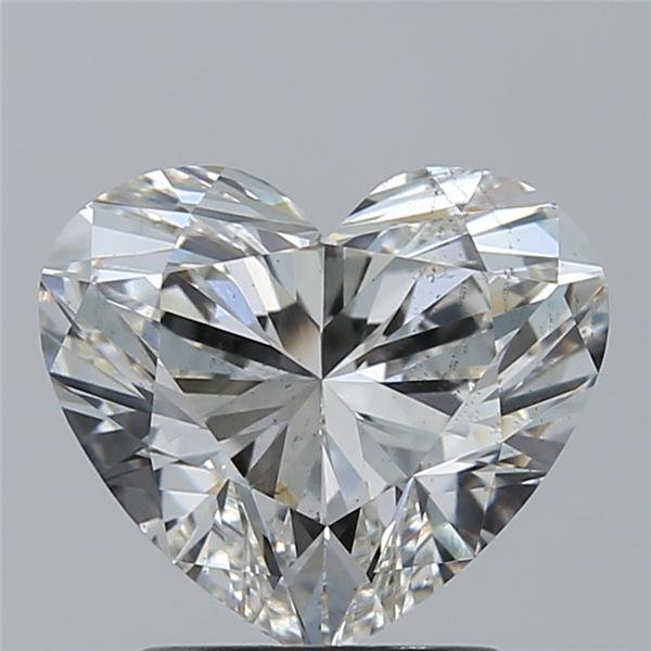 1.80ct H SI1 Rare Carat Ideal Cut Heart Lab Grown Diamond