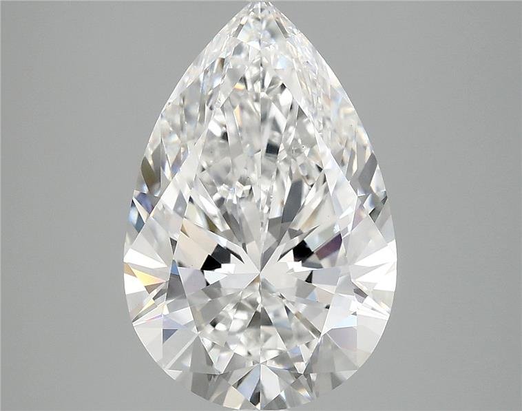 4.00 Carat Pear Lab Diamond