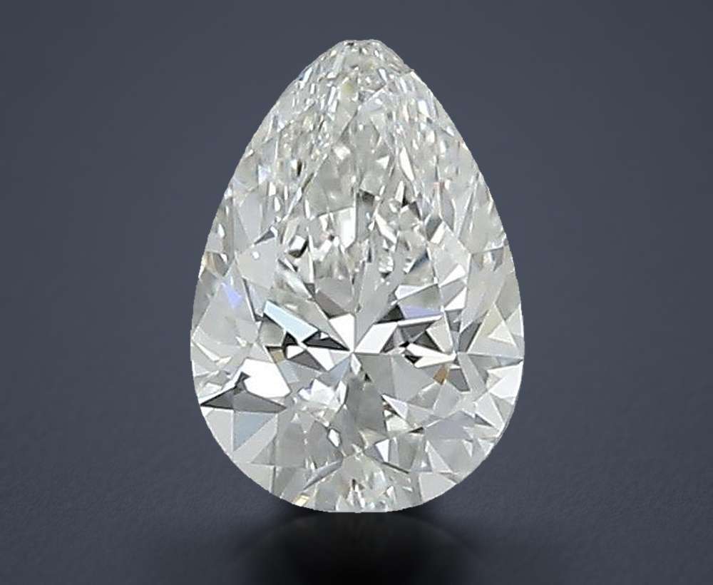 0.50 Carat Pear Natural Diamond
