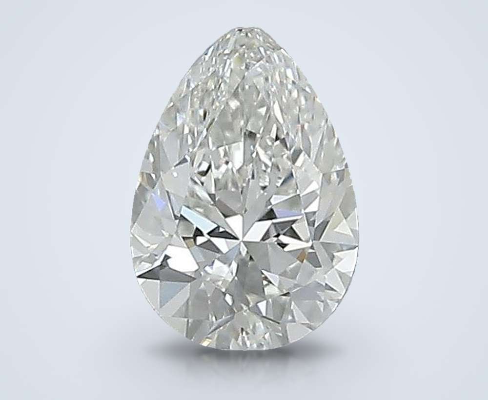 0.50 Carat Pear Natural Diamond