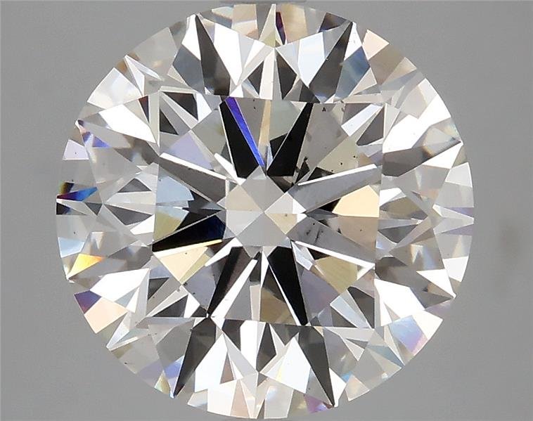 5.14ct H VS2 Rare Carat Ideal Cut Round Lab Grown Diamond