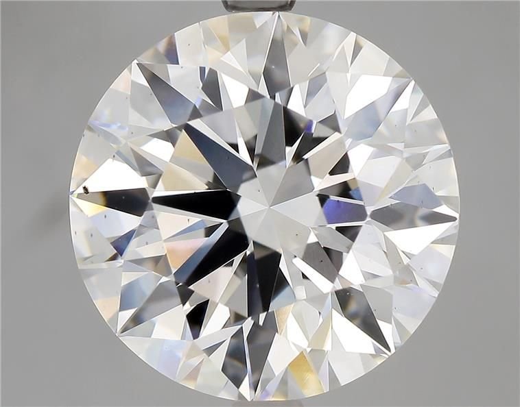 6.07ct F VS2 Rare Carat Ideal Cut Round Lab Grown Diamond