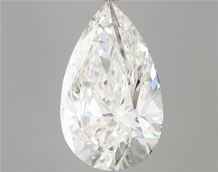 11.11ct F VVS2 Excellent Cut Pear Lab Grown Diamond