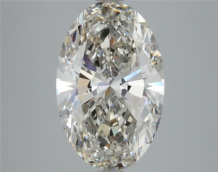 4.44ct I VS2 Rare Carat Ideal Cut Oval Lab Grown Diamond