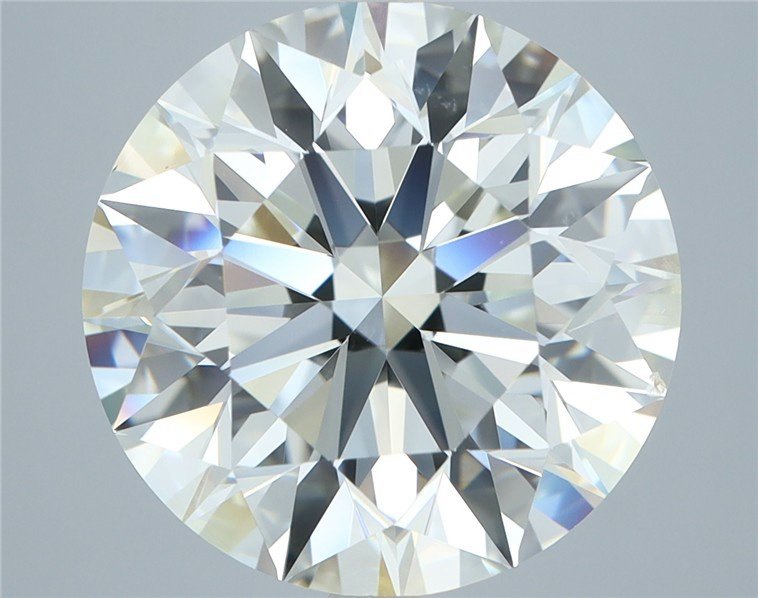8.07ct I SI1 Rare Carat Ideal Cut Round Diamond