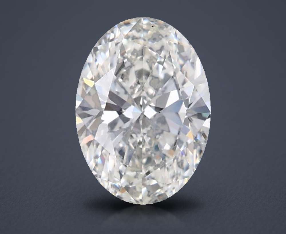 0.81 Carat Oval Lab Diamond