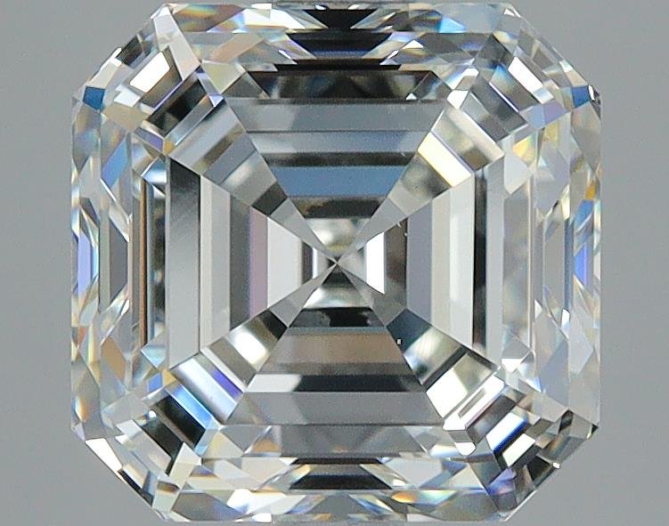 2.80ct J VS1 Rare Carat Ideal Cut Asscher Diamond