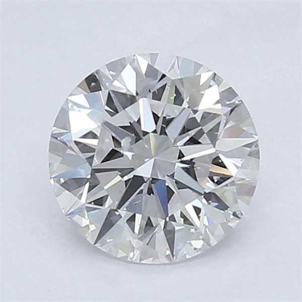 1.71ct D SI2 Rare Carat Ideal Cut Round Lab Grown Diamond