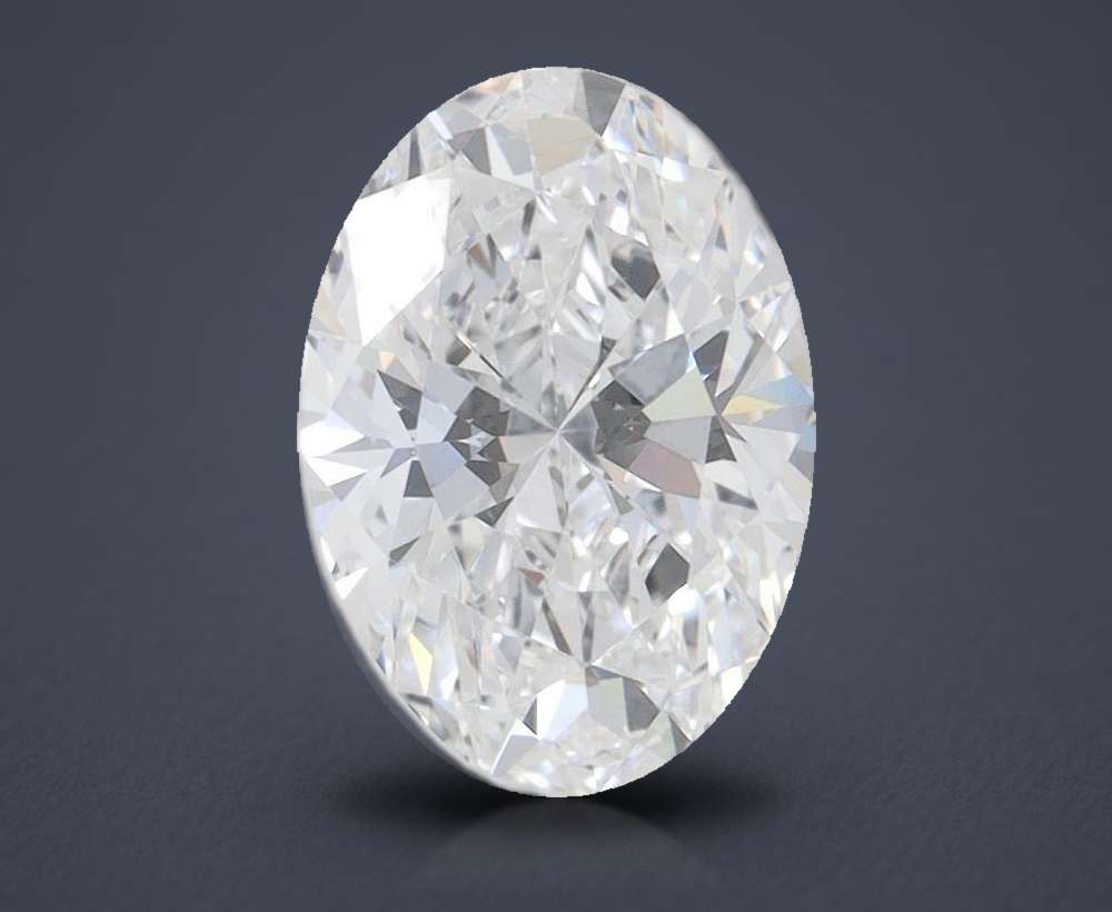 1.54 Carat Oval Lab Diamond