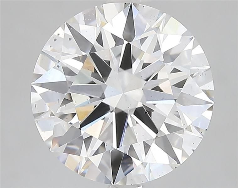 4.08ct G SI1 Rare Carat Ideal Cut Round Lab Grown Diamond