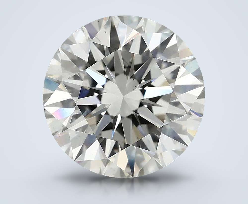 4.43 Carat Round Lab Diamond