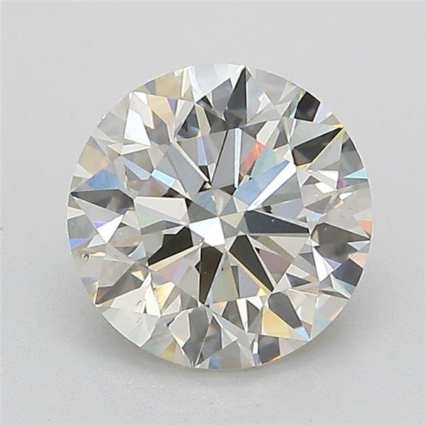2.01ct J VS2 Excellent Cut Round Lab Grown Diamond