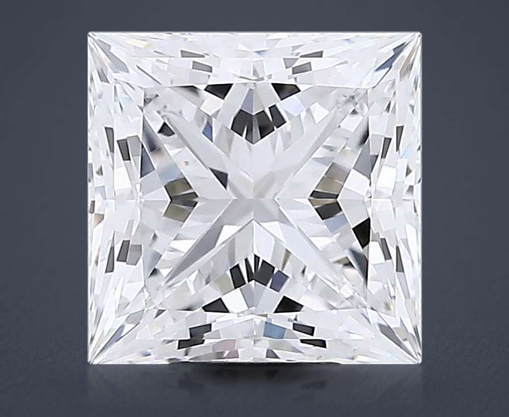 7.09 Carat Princess Lab Diamond