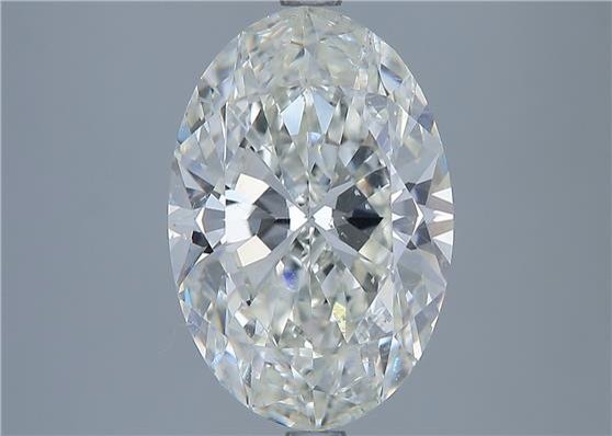 3.56ct K SI2 Rare Carat Ideal Cut Oval Diamond