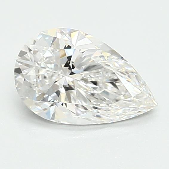 0.96ct E VVS2 Rare Carat Ideal Cut Pear Lab Grown Diamond