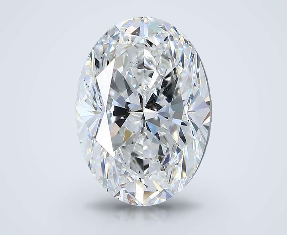 3.50 Carat Oval Natural Diamond