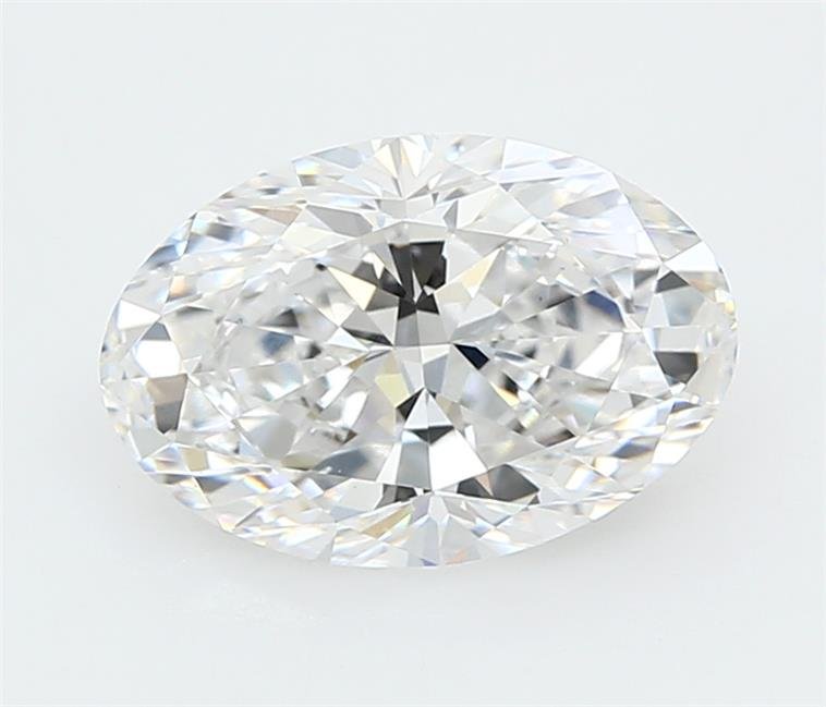 2.76ct D VS1 Very Good Cut Oval Lab Grown Diamond