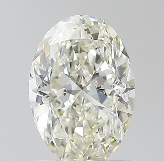 0.96ct J SI2 Rare Carat Ideal Cut Oval Diamond