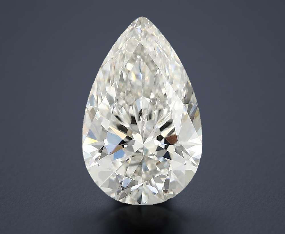 2.56 Carat Pear Lab Diamond