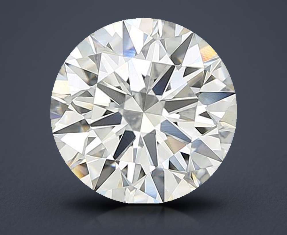 3.04 Carat Round Lab Diamond
