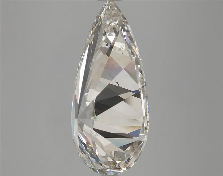 5.74ct I VS2 Rare Carat Ideal Cut Pear Lab Grown Diamond