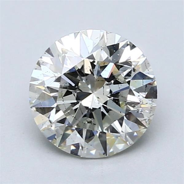 1.62ct J SI2 Rare Carat Ideal Cut Round Diamond