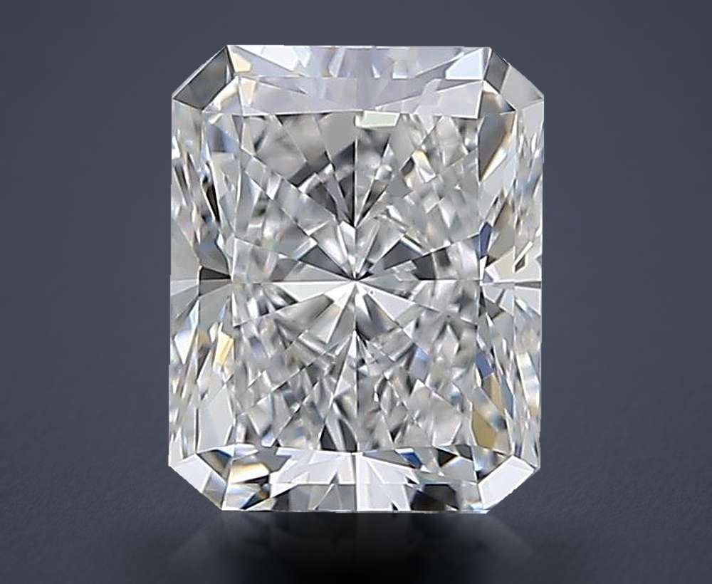 1.71 Carat Radiant Natural Diamond