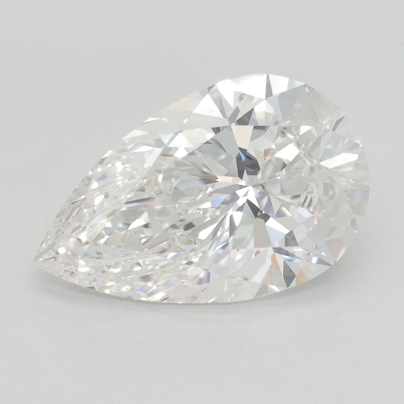 5.04 Carat Pear Lab Diamond